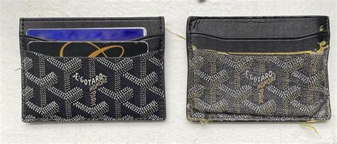 new goyard cardholder vs after ~4 years of use : r/FashionReps